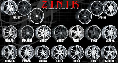 Zinik Wheels