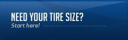 Need your tire size? Start here!