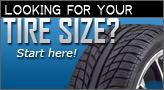 Looking for your tire size? Start here!