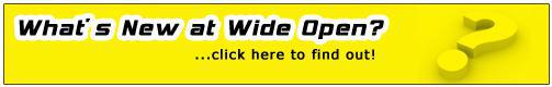 What's new at Wide Open?