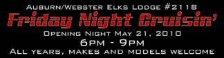 Friday Night Cruisin' All Years, Makes, and Models welcome. Click more for details!