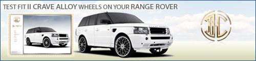Test fit II Crave Alloy Wheels on your Range Rover