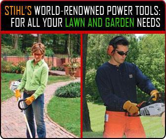 STIHL's world-renowned power tools: For all your lawn and garden needs.