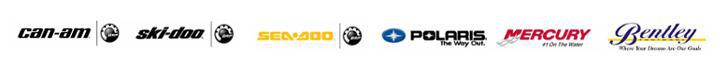 We offer products from Can-Am, Polaris, Sea-Doo, Ski-Doo, Mercury, and Bentley.