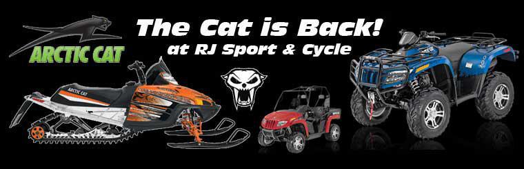 RJ's now has all the newest models from Arctic Cat