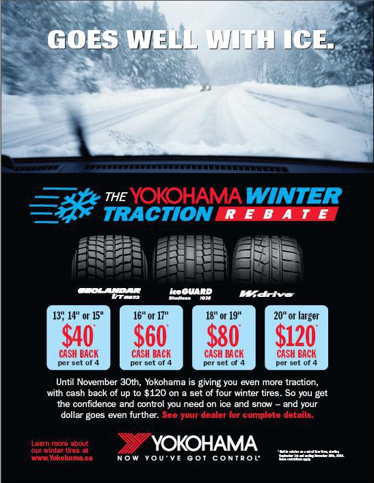Yokohama Winter Rebate - Four Seasons Tire