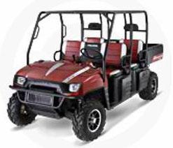 Red 2009 Ranger Crew Cab LE