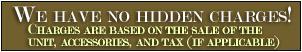 No Hidden Charges