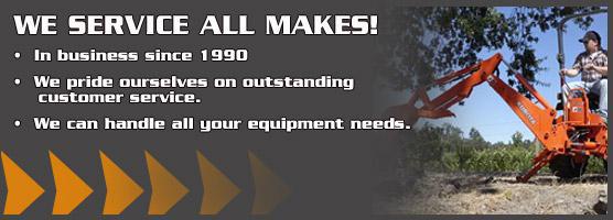 In business since 1990. We pride ourselves on outstanding customer service. We can handle all your equipment needs.