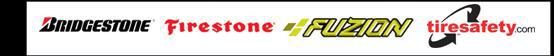 We carry Bridgestone, Firestone, and Fuzion products.