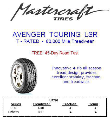 Mastercraft Tires - 1st Tire and Wheel