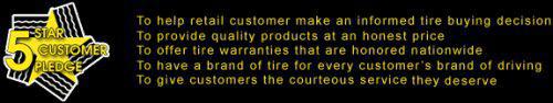 5 Star Customer Pledge