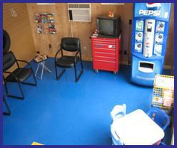 Renovated Waiting Room at the Blacksburg Location