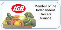 Member of the Independent Grocers Alliance