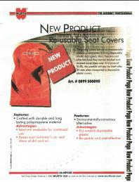 Re-Useable Seat Covers