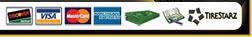 Discover, Visa, MasterCard, American Express, Cash, Check, TireStarz