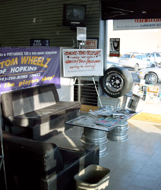 Customer Waiting Area