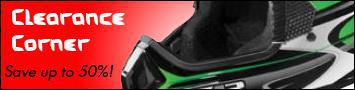 Clearance Corner: Save up to 50%.