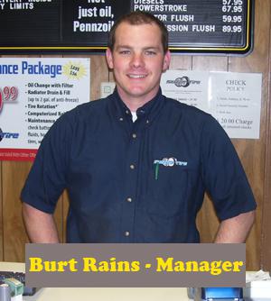 Bert Rains - Manager