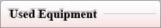 Used Equipment