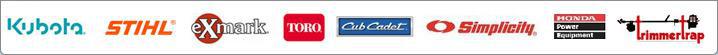 We carry products from Kubota, STIHL, Exmark, Toro, Cub Cadet, Simplicity, Honda Power Equipment, and TrimmerTrap.