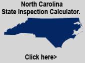 North Carolina State Inspection Calculator. Click here.