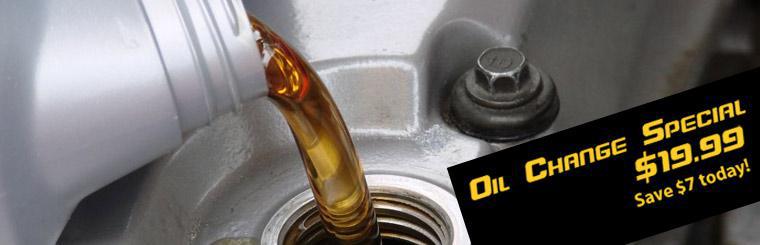 Click here to save $7 and get your oil changed for only $19.99!