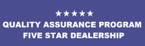 Quality Assurance Program. Five Star Dealership.