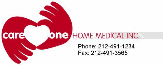 Care One Home Medical, Inc.--(212) 491-1234 or fax (212) 491-3565