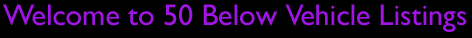 Vehicle Listings Integration