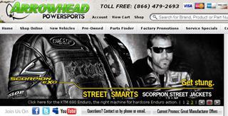 Click here to see Web Merchandising on 50 Below's Power Sports Demo Site.