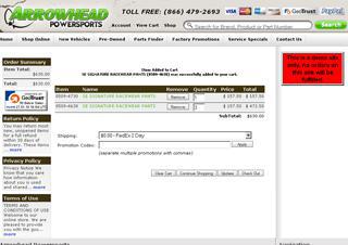 Online Stores Screenshot