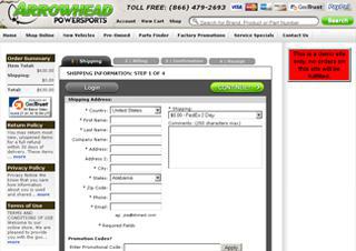 Online Stores Screenshot