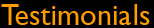 Testimonials