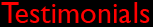 Testimonials