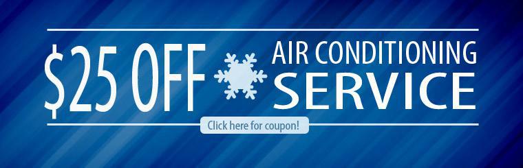 Click here to take $25 off your air conditioning service.