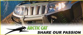 Arctic Cat. Share our passion.
