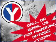 Call or email us for financing options today.