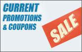 Current Promotions & Coupons