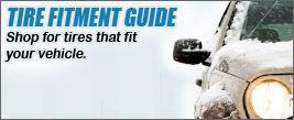 Tire Fitment Guide. Shop for tires that fit your vehicle.