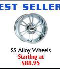 SS Alloy Wheels starting at $88.95