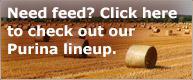 Need feed? Click here to check out our Purina lineup.