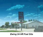 Ewing 24 hour fuel site
