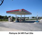 Palmyra 24 hour fuel site