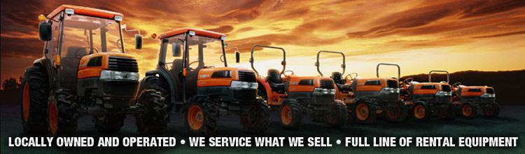 Locally owned and operated. Locally owned and operated. Full line of rental equipment