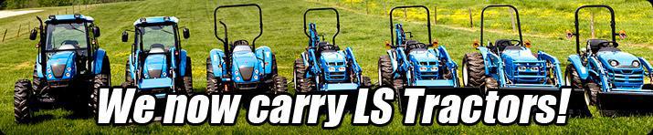 We now carry LS Tractors!