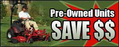 Pre-owned units save $$
