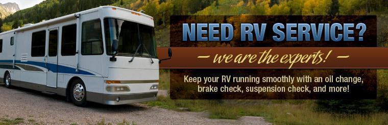 Need RV service? We are the experts! Click here to contact us.