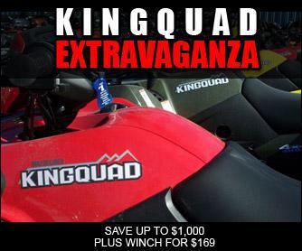 Suzuki KingQuad Sale: Save up to $1,000