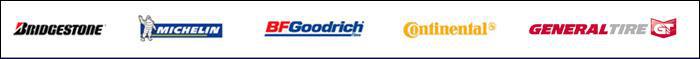 We proudly carry products from Michelin, BFGoodrich, Bridgestone, Continental, and General.